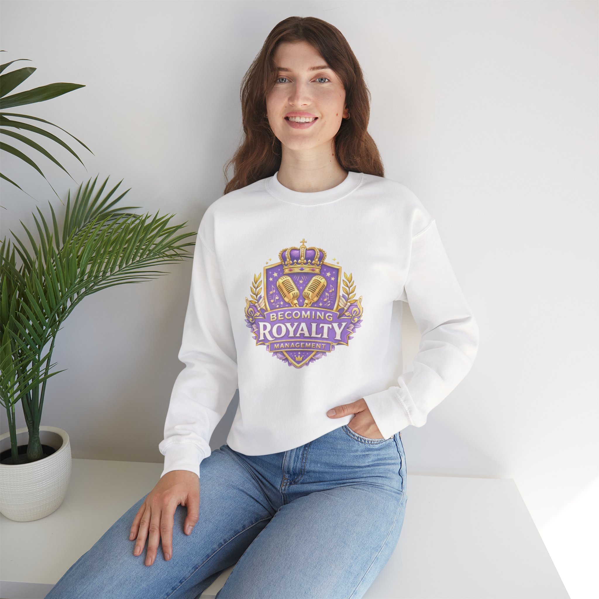 Becoming Royalty Crewneck Sweatshirt - Image 8