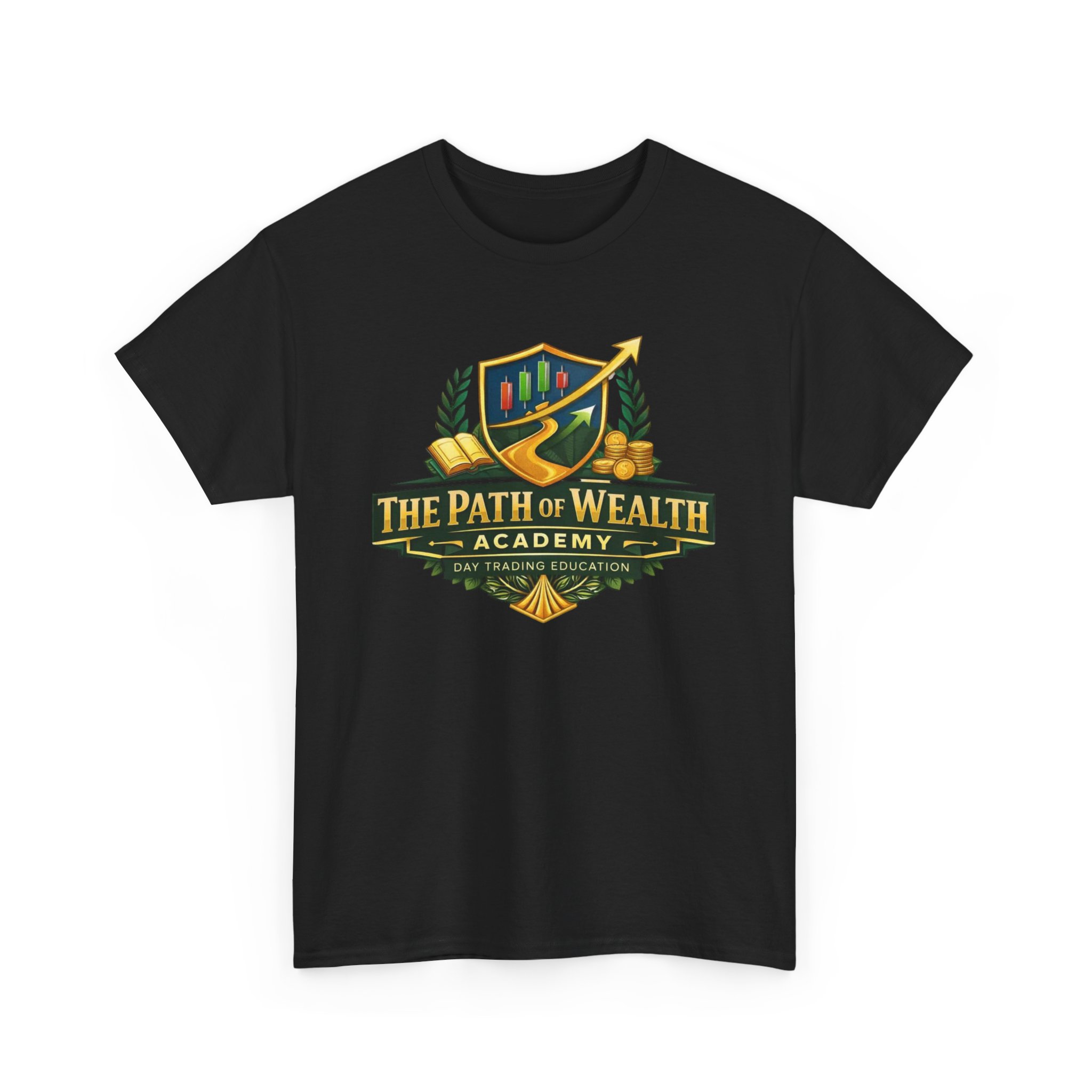 Path of Wealth Academy Logo T‑Shirt - Image 3