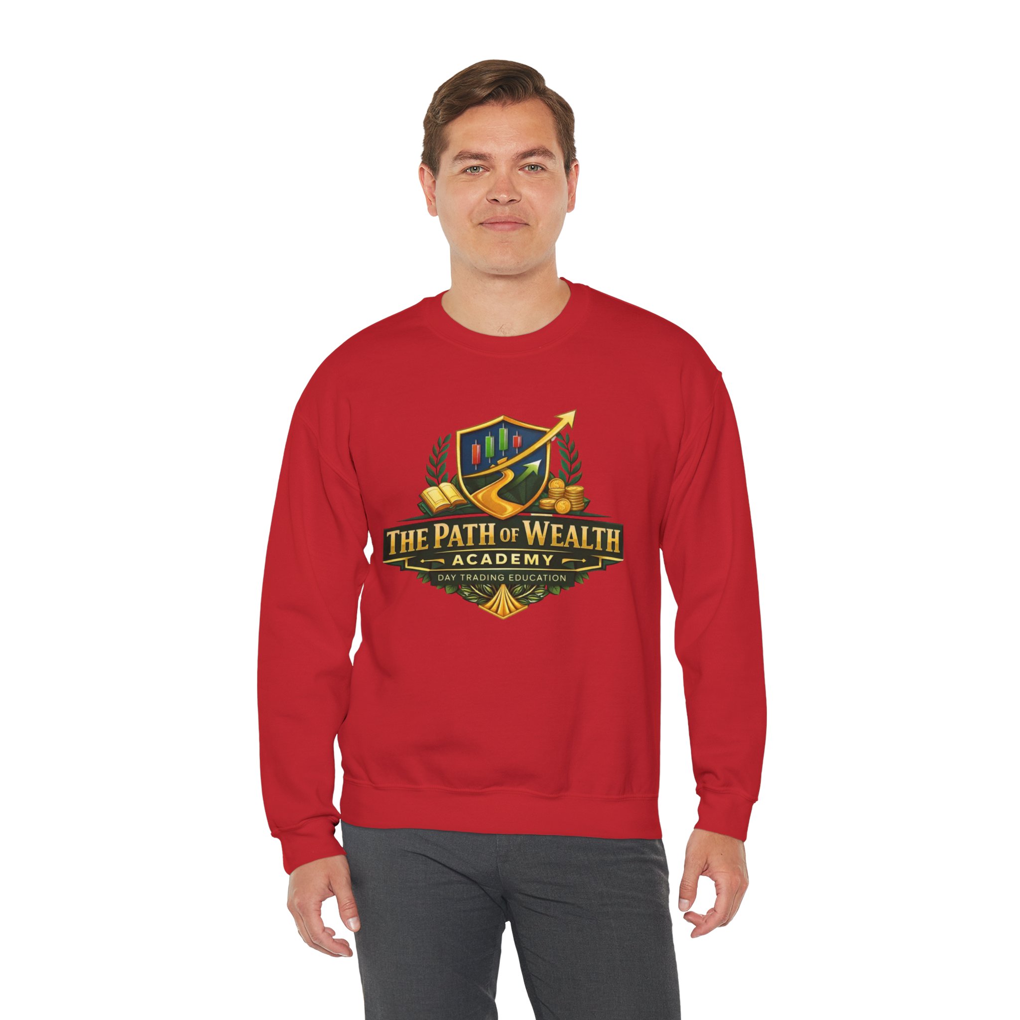 The Path of Wealth Academy Crewneck Sweatshirt - Image 15