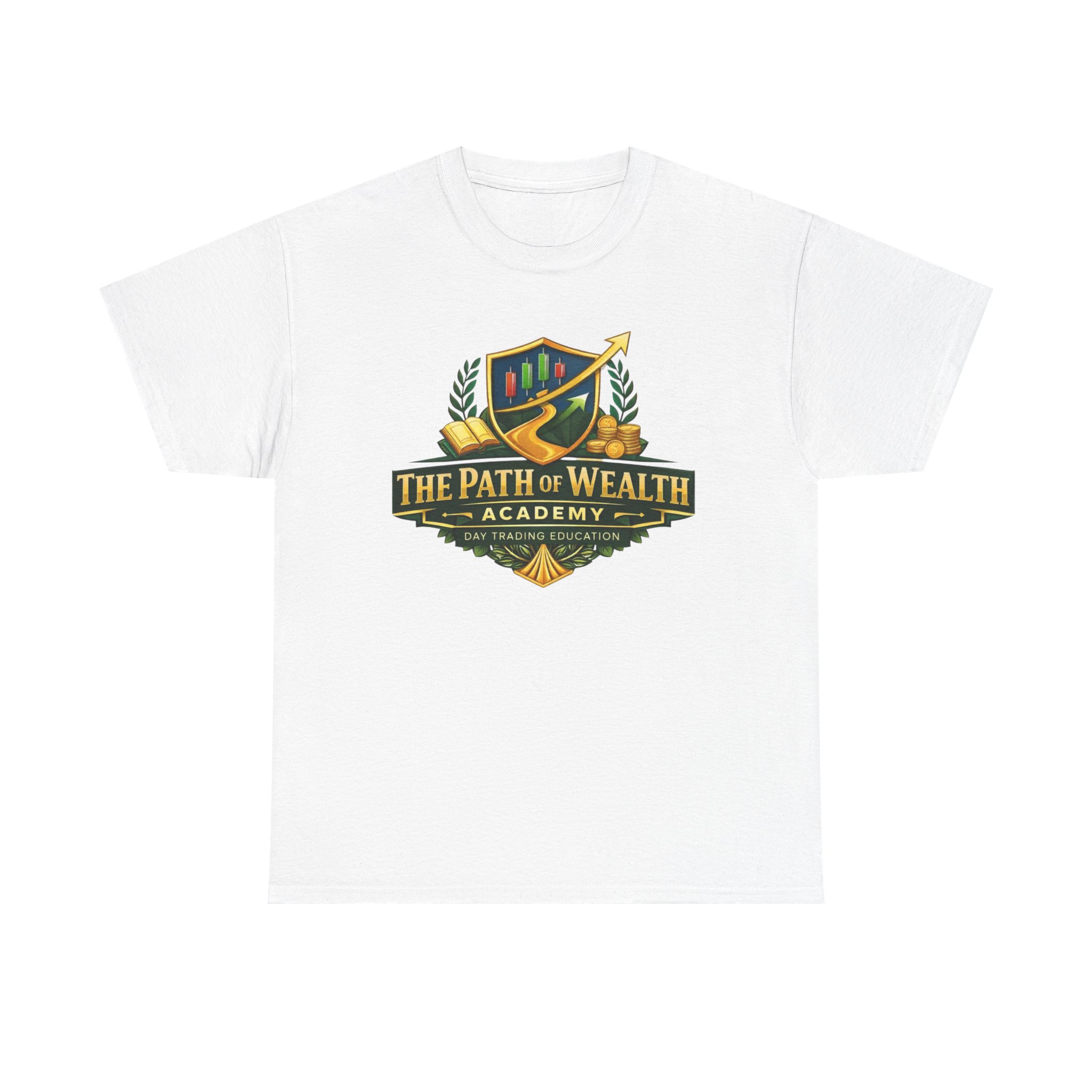 Path of Wealth Academy Logo T‑Shirt - Image 11