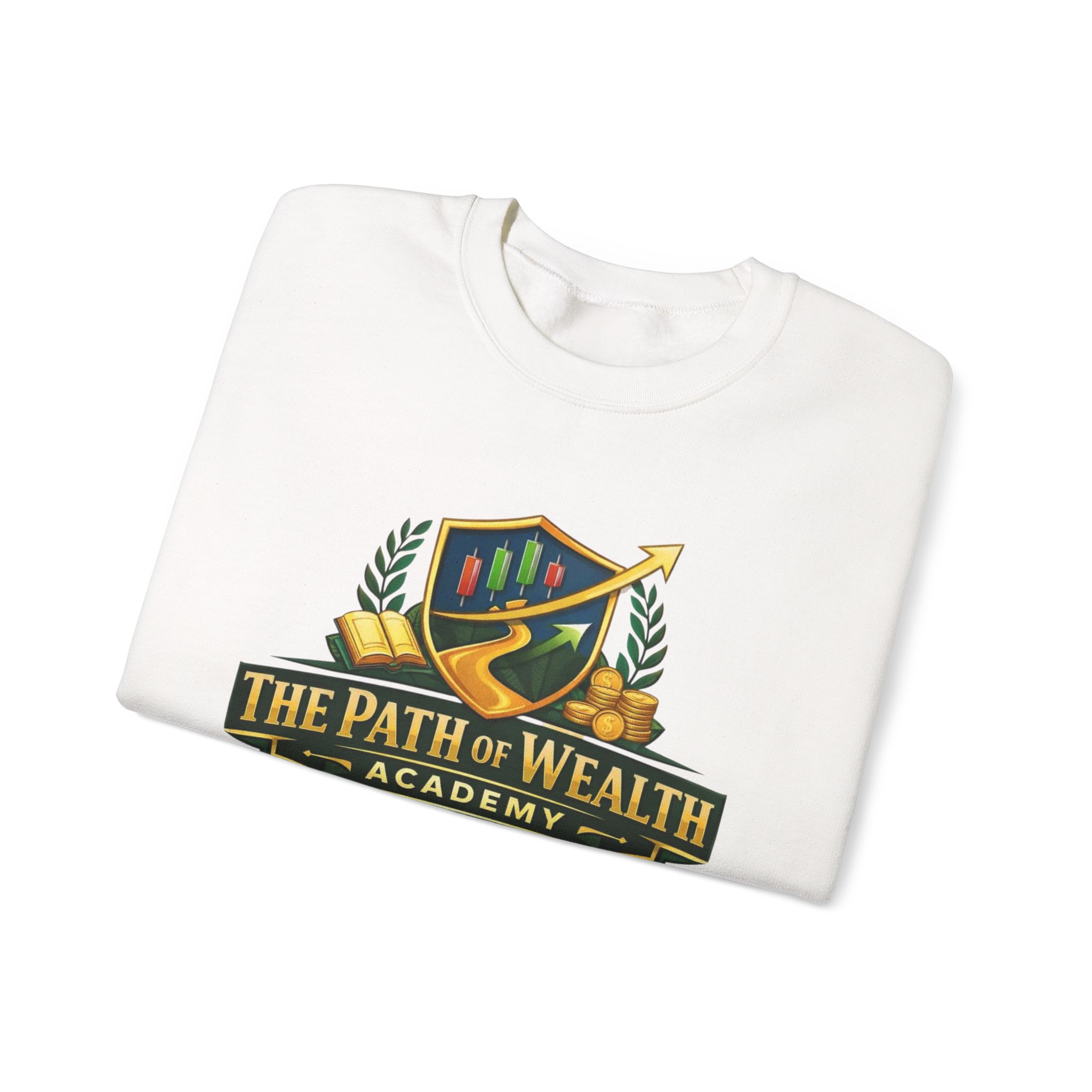 The Path of Wealth Academy Crewneck Sweatshirt - Image 6