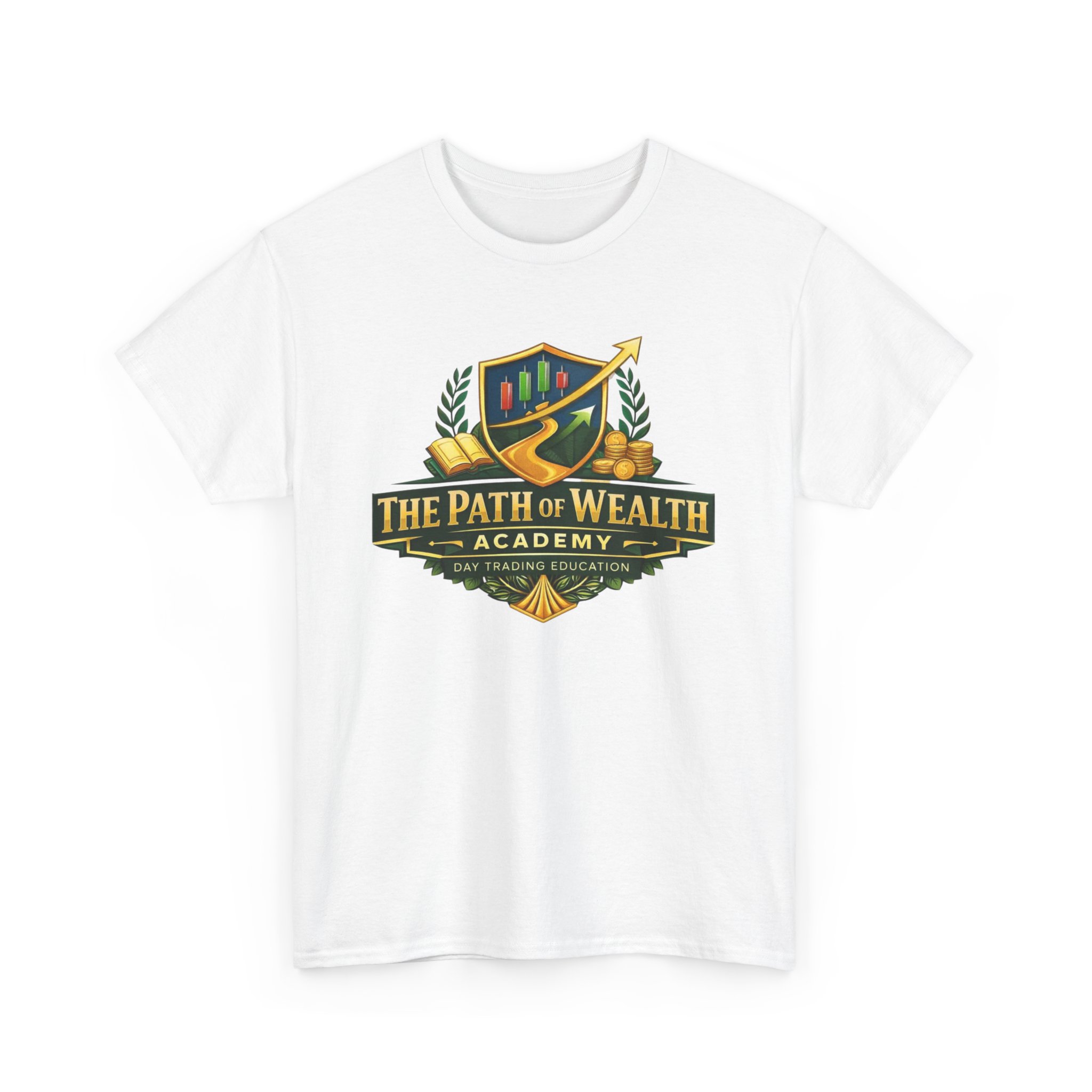Path of Wealth Academy Logo T‑Shirt - Image 12