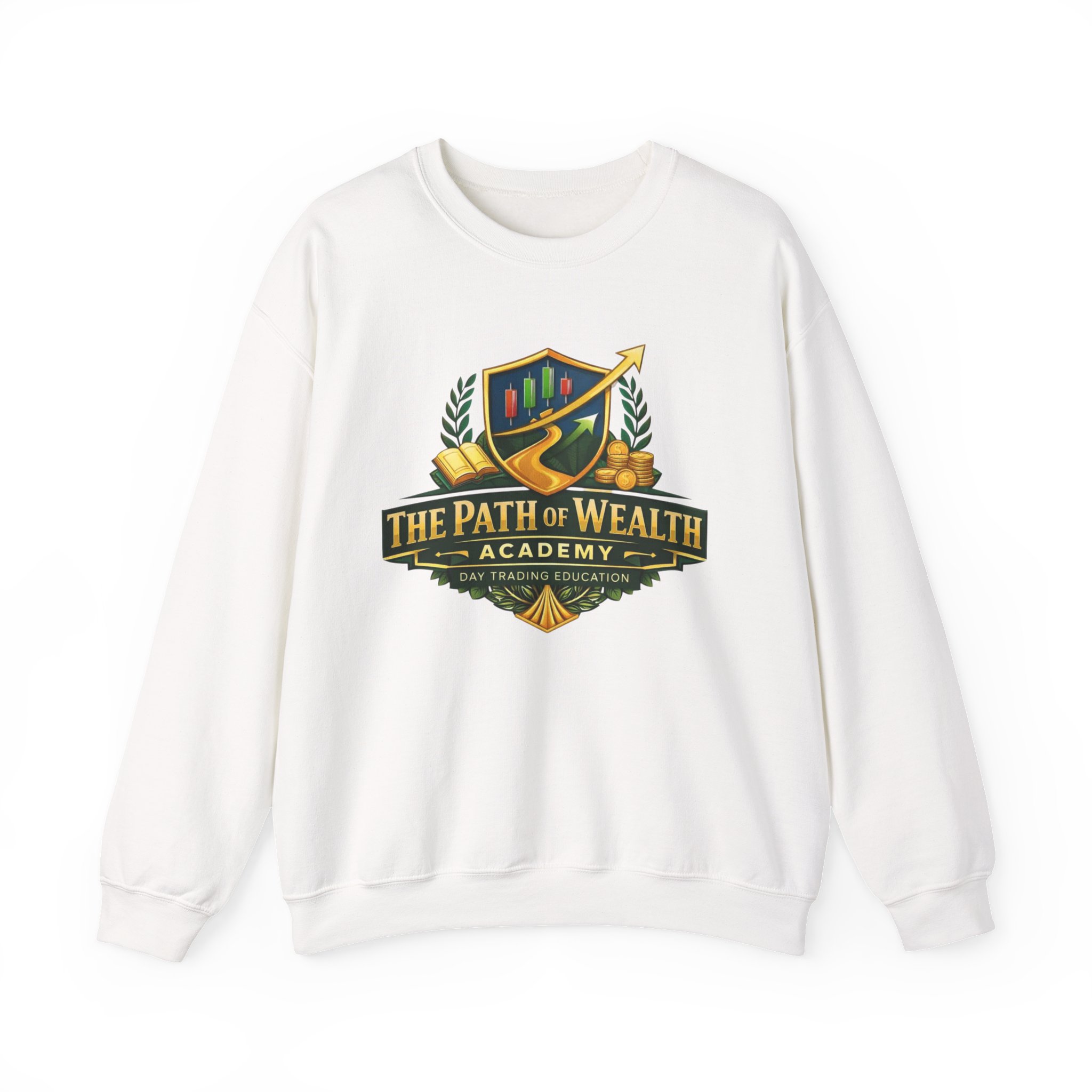 The Path of Wealth Academy Crewneck Sweatshirt - Image 5