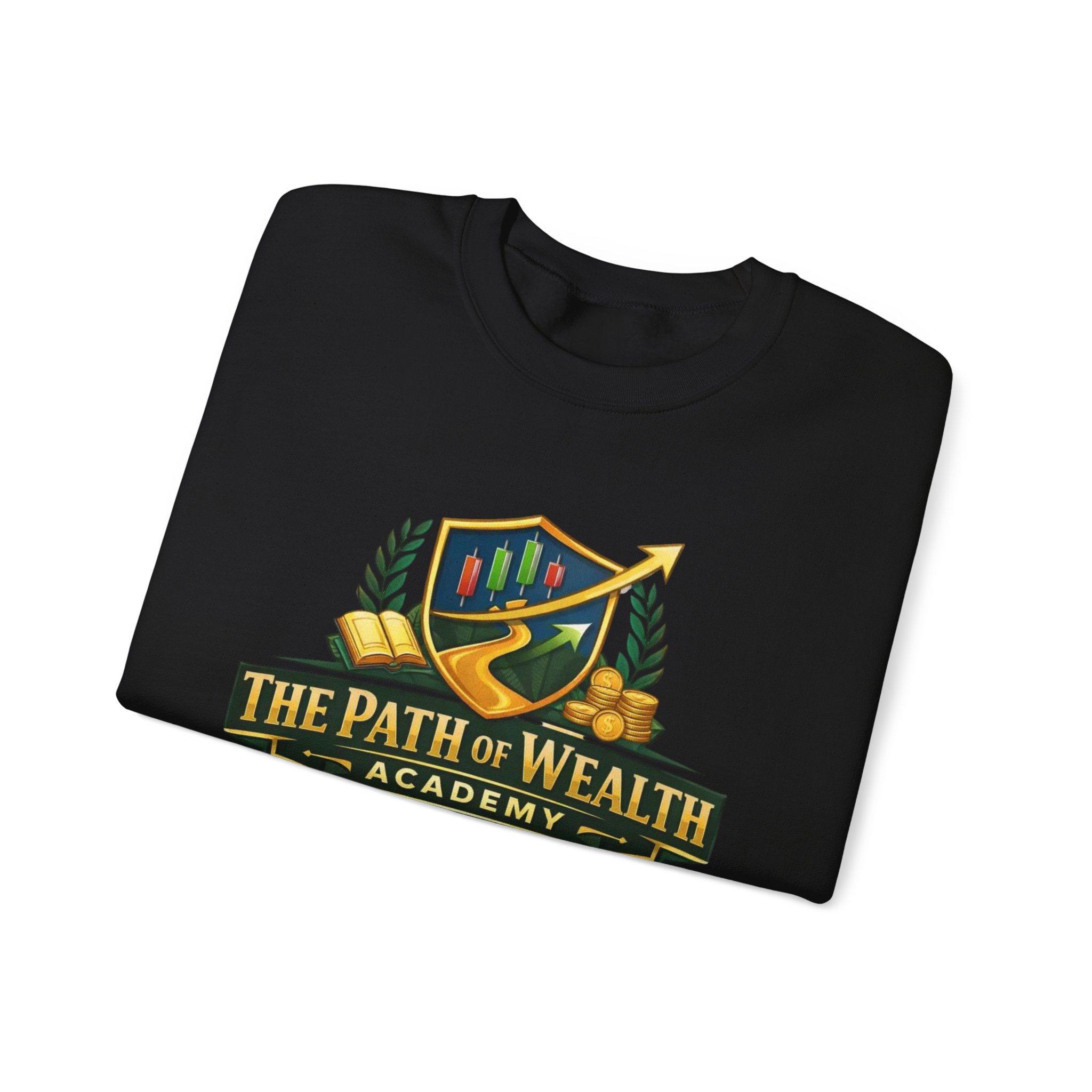 The Path of Wealth Academy Crewneck Sweatshirt - Image 2