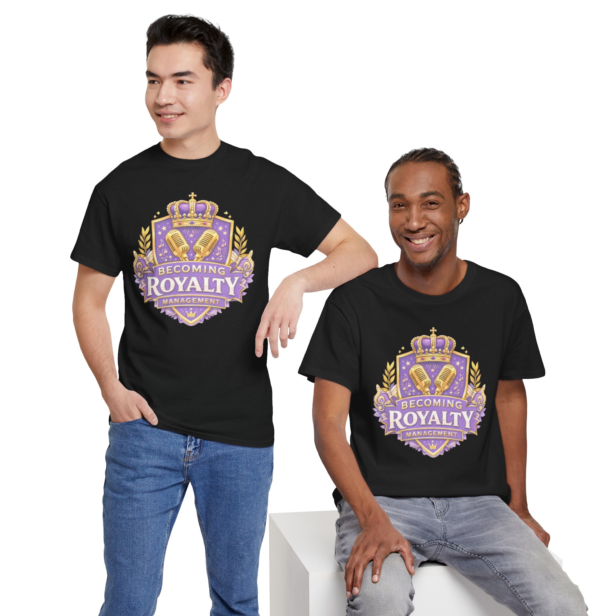 Becoming Royalty Crest T-Shirt - Image 6