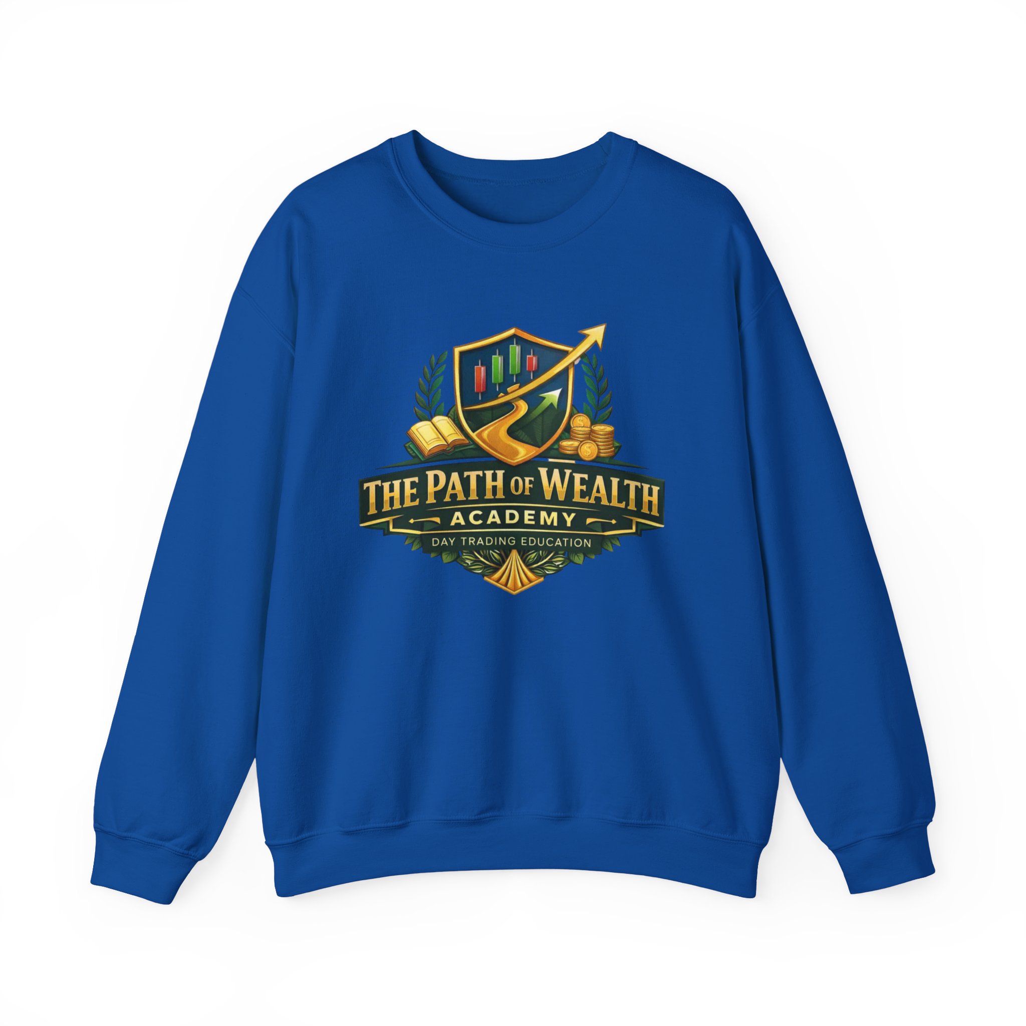 The Path of Wealth Academy Crewneck Sweatshirt - Image 9