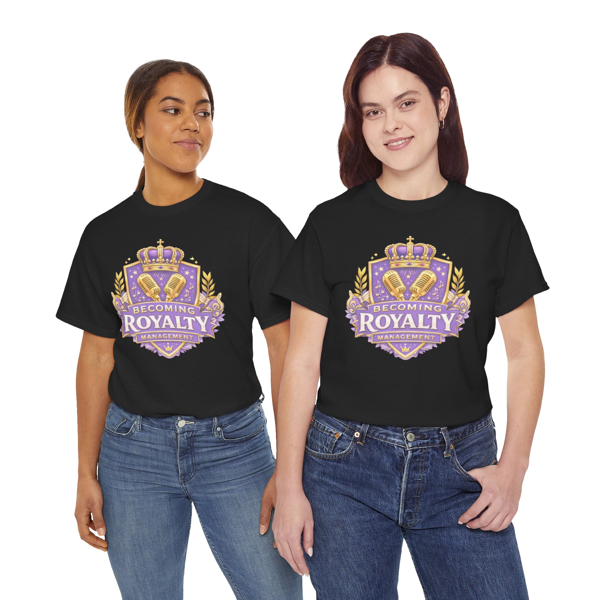 Becoming Royalty Crest T-Shirt - Image 7