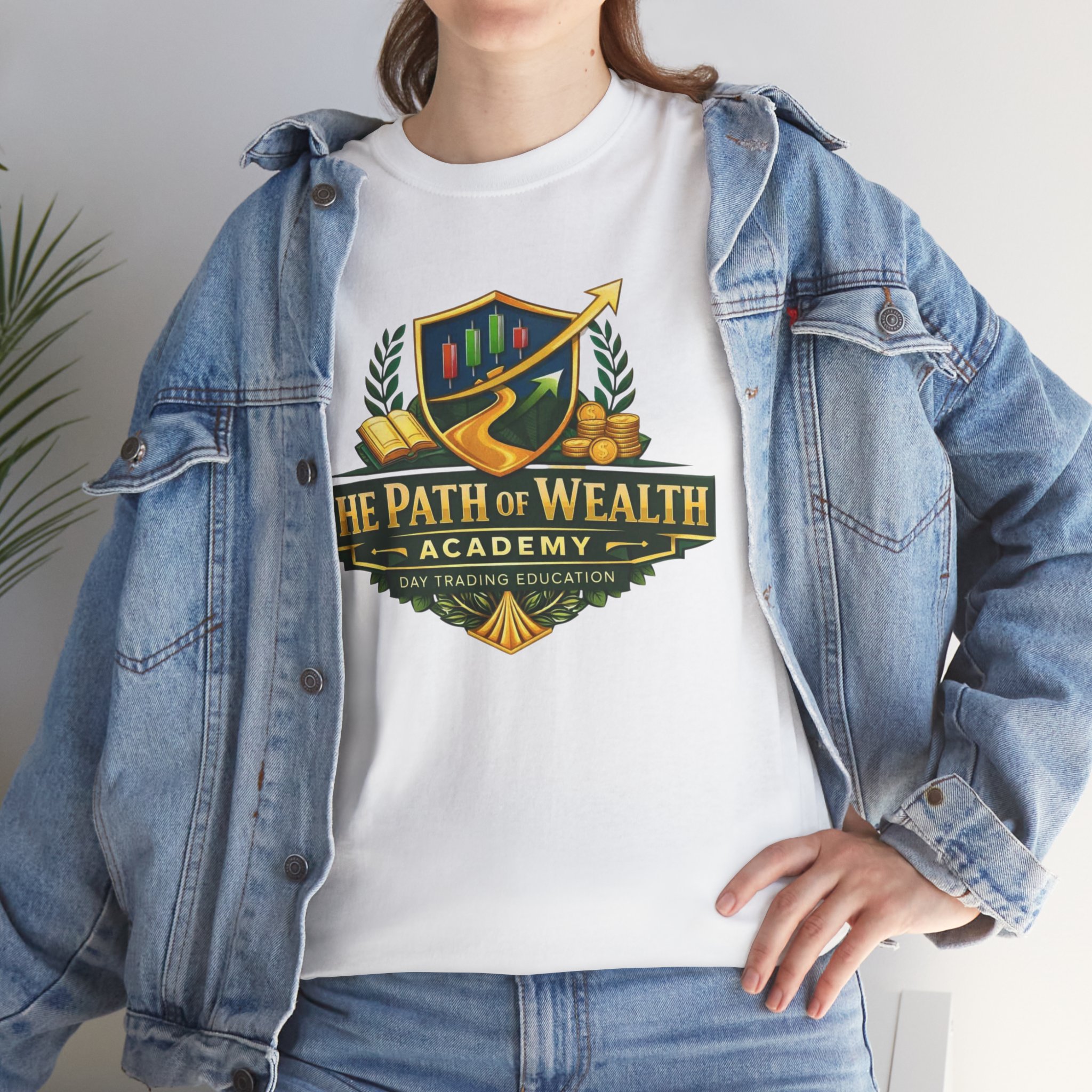 Path of Wealth Academy Logo T‑Shirt - Image 18