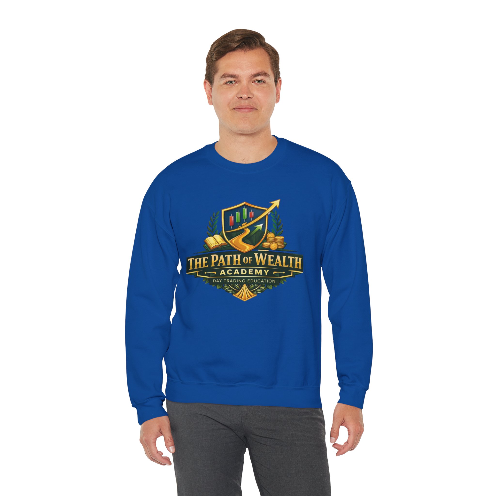The Path of Wealth Academy Crewneck Sweatshirt - Image 11