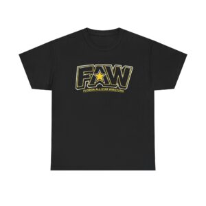 FAW Logo Tee — Florida All-Star Wrestling T-Shirt